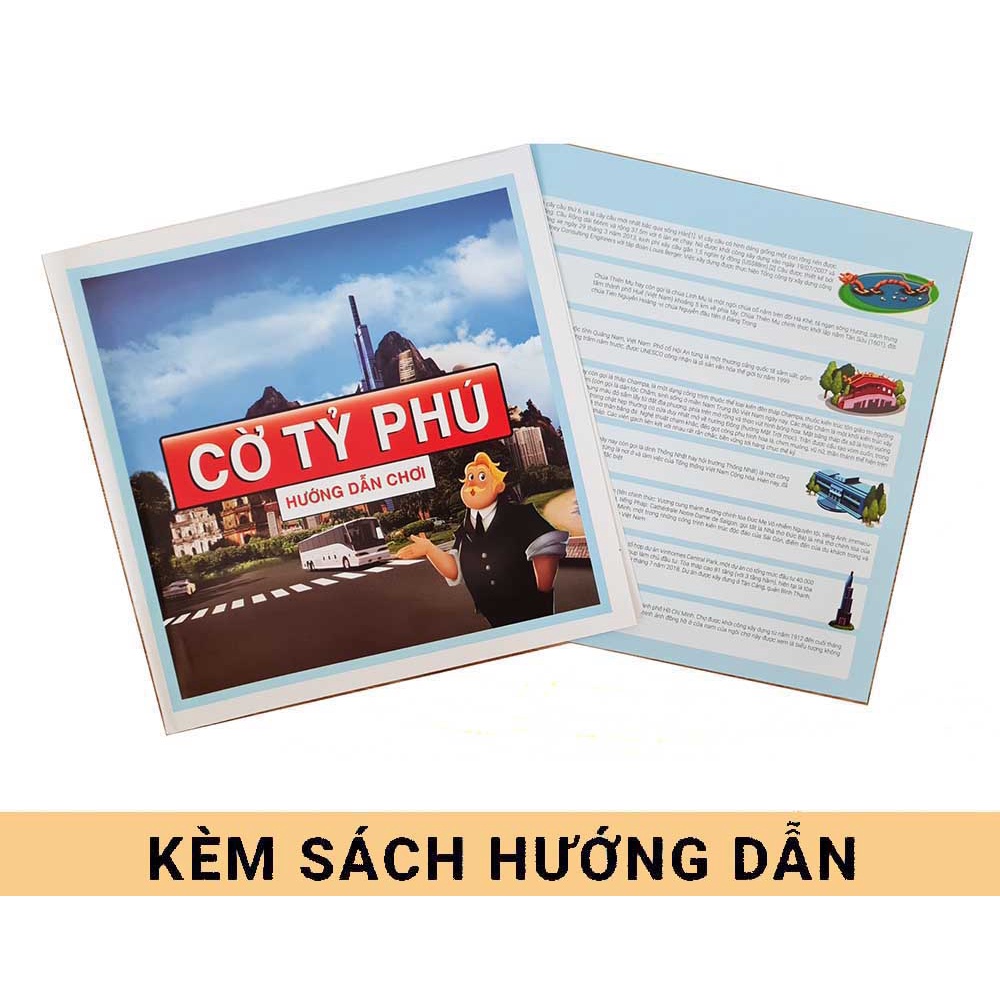 [COMBO 2 IN 1] Bộ đồ chơi Board game kinh điển, hấp dẫn, dễ chơi Cờ tỷ phú Monopoly cao cấp + Game thẻ bài Bang nhập vai