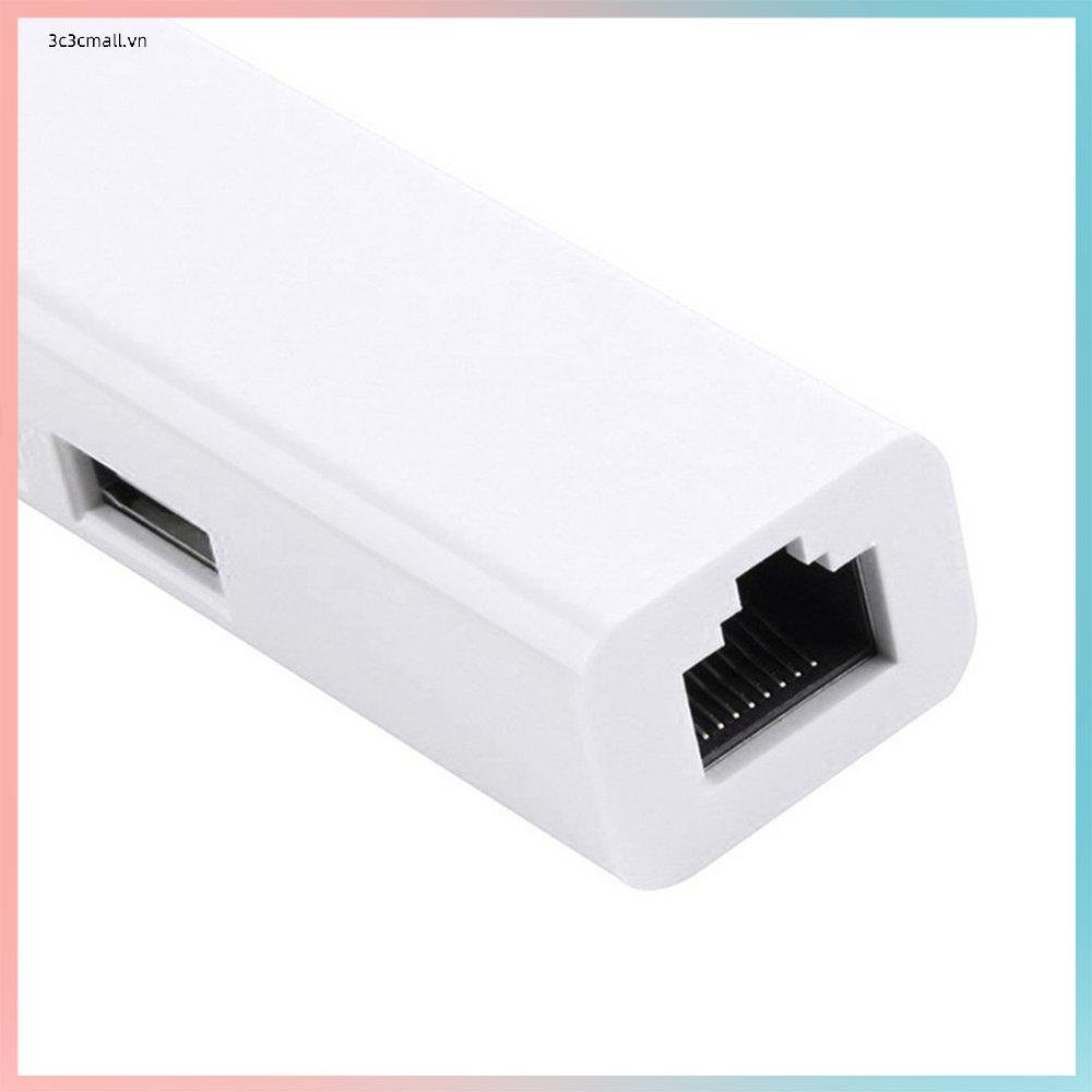 ⚡Promotion⚡Hot New USB 3.1 Type C USB-C Multiple 3 Ports Hub with Ethernet Network LAN Adapter Eletronic Hot