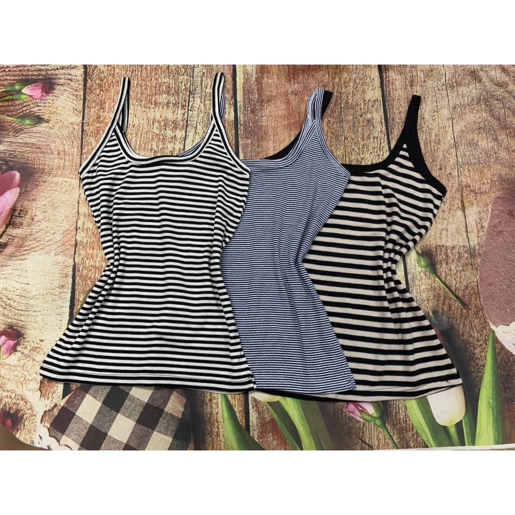 Áo Thun 2 dây sọc sexy cho nữ nhiều màu(ảnh thật)