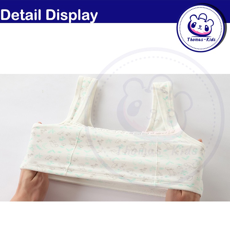 Áo Hai Dây Có Đệm Ngực Thời Trang Cho Tuổi Teen / Bé Gái 8-16 Tuổi