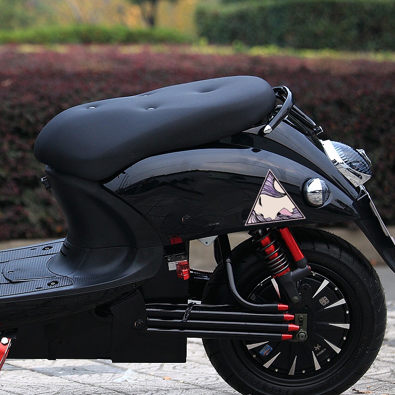 1 Đề Can Phản Quang JDM Trái Phải Hoạt Hình Nhật Bản Trang Trí Xe Hơi / Xe Máy Hai Chiều Gợi Cảm Đẹp Mắt