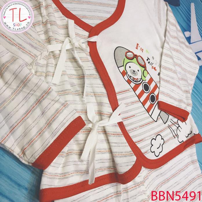 Thời trang trẻ em - Bộ áo quần thun dài cho bé cột dây - Quần áo bé trai - Bộ bé trai - Quần áo bé gái - Bộ bé gái