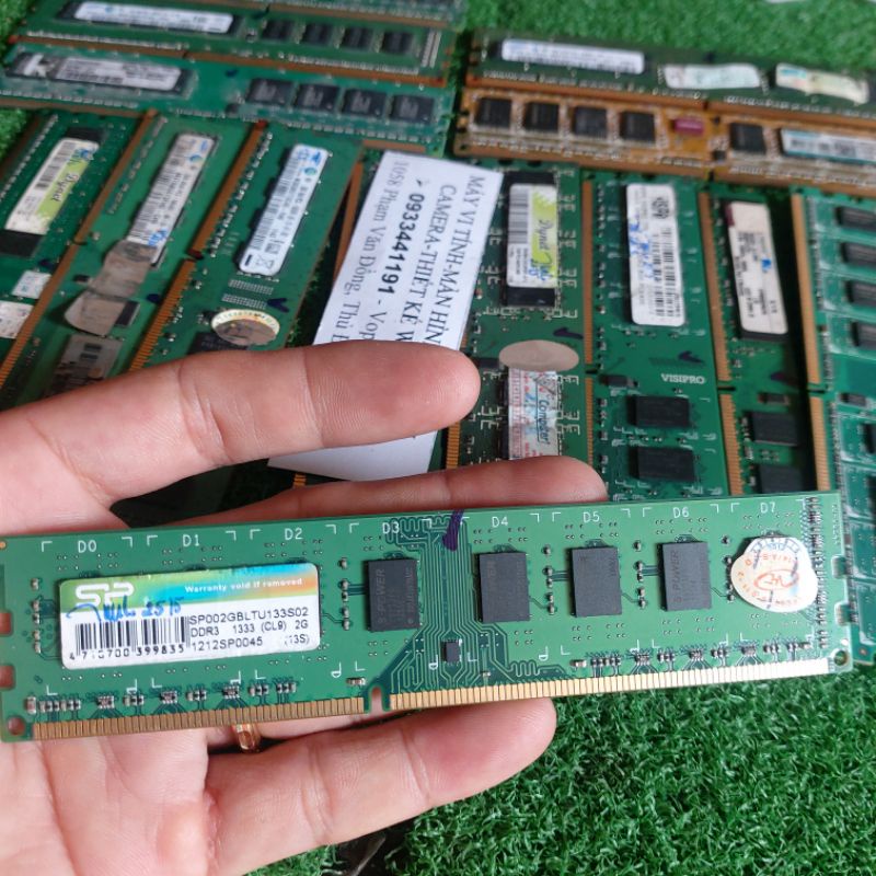 Ram máy bàn ddr2 ddr3 socket 775 2Gb 1Gb 512m 4Gb hàng tháo máy