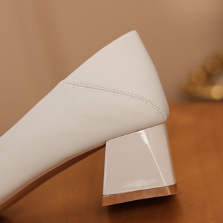 Giày da mềm gót 4p - Bunny Shoes (K415)