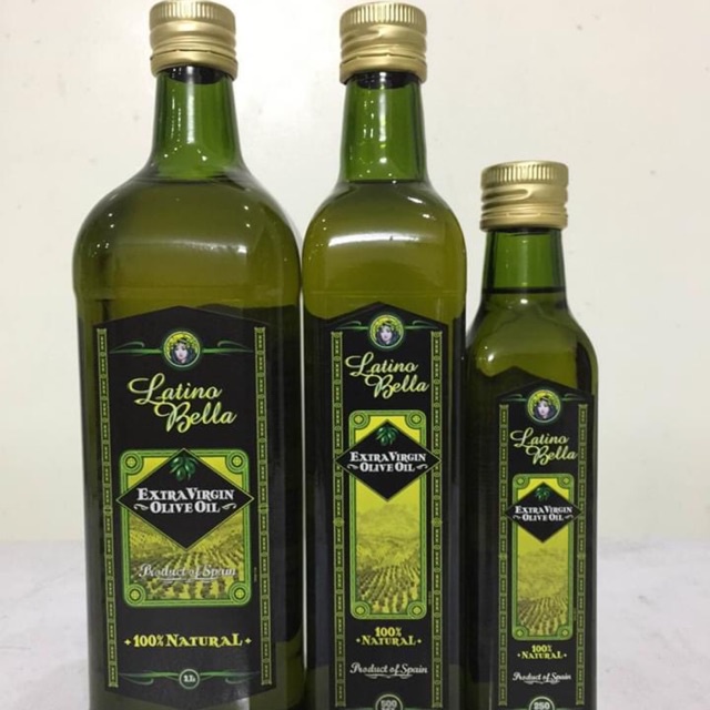 Dầu Olive Nguyên Chất Latino Bella Chai 500ml