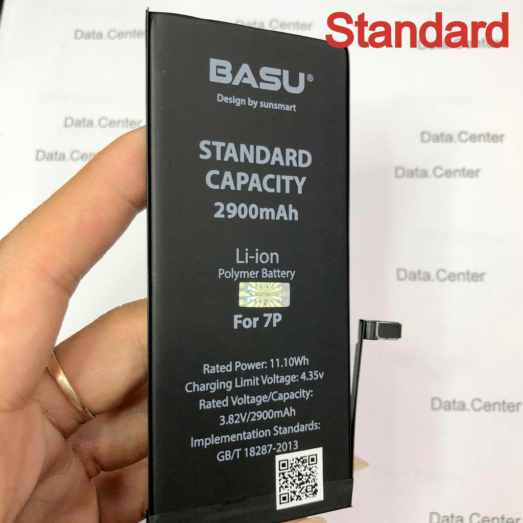 Pin iPhone chính hãng BASU tiêu chuẩn EU USA, dung lượng chuẩn cho Ip 5, 6, 7, 8, X DATA shop