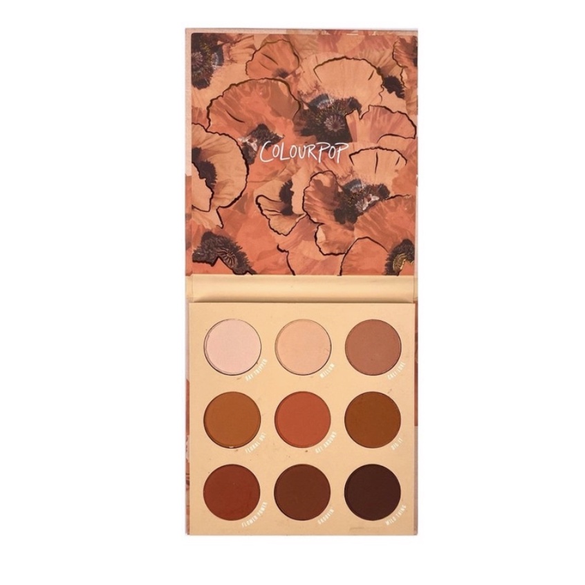 Bảng Phấn Mắt Colourpop Big Poppy 9 Ô