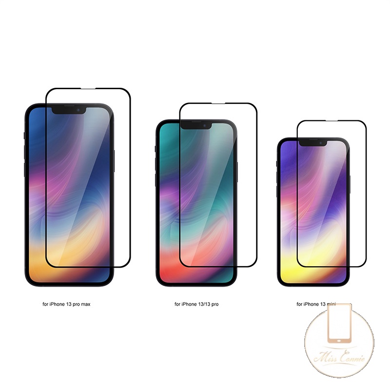 1/ 3 Kính cường lực 9D bảo vệ màn hình thích hợp cho iPhone 11 12 Pro Max 6 6s 7 8 Plus 13 Pro Max X XR XS Max SE 2020