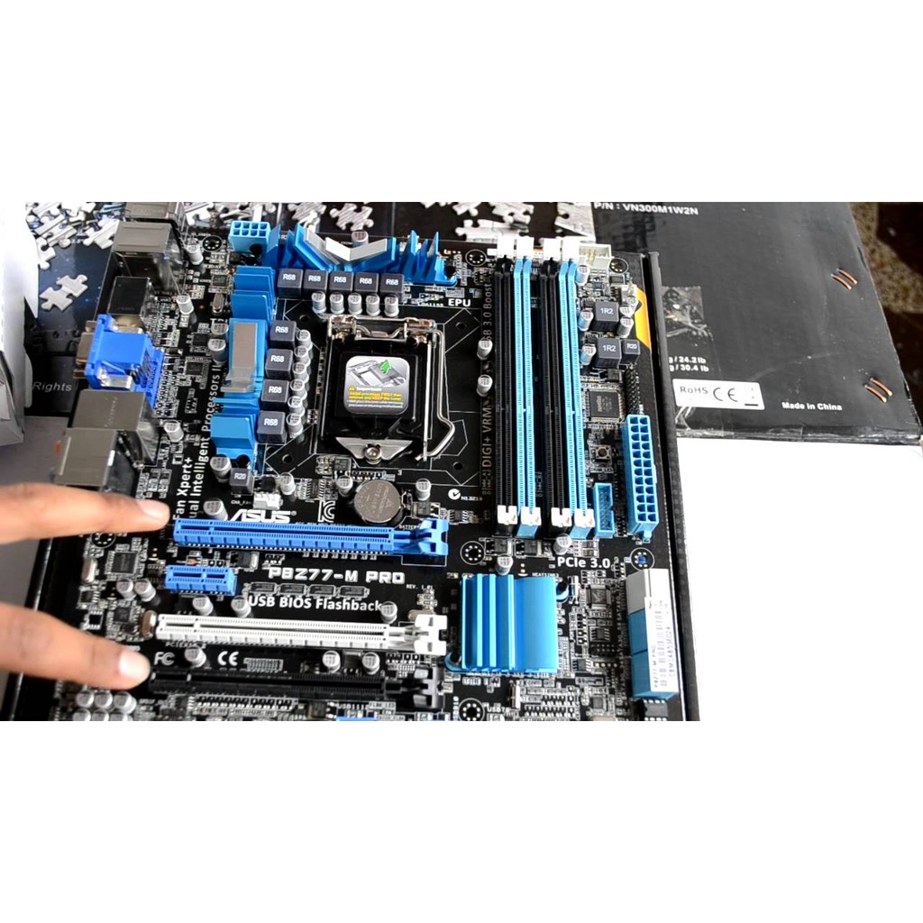 Main asus P8Z77-M PRO LGA Socket 1155 thế hệ 3 dòng cao cấp ép xung
