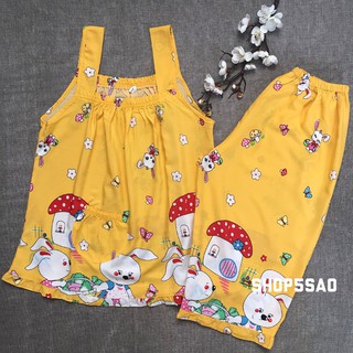 Đồ bộ tole - Đồ bộ lanh lửng dây bản (45-70kg)