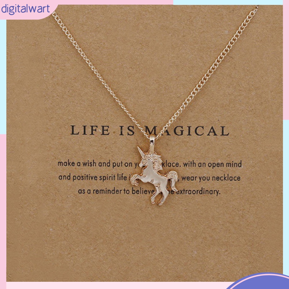 Dây Chuyền Nữ Hình Ngựa Một Sừng Dễ Thương