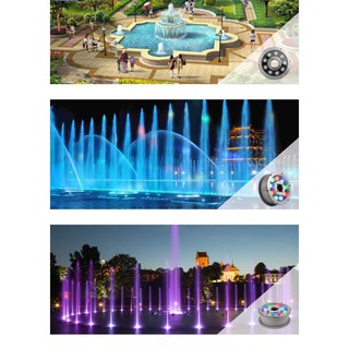 Đèn LED âm nước dạng bánh xe 6W