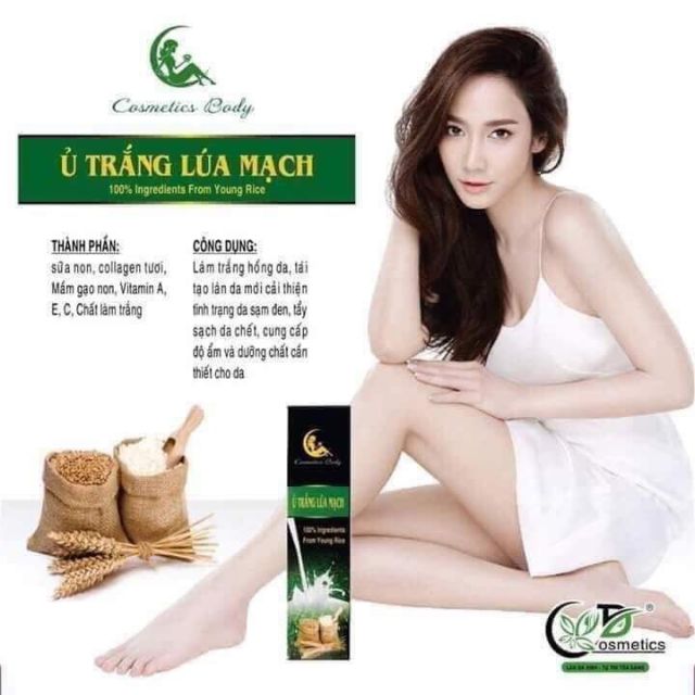 Ủ trắng lúa mạch