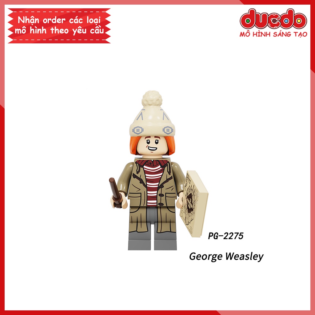 Minifigures các nhân vật trong Harry Potter - Đồ chơi Lắp ghép Xếp hình Mini Mô hình POGO PG 8285