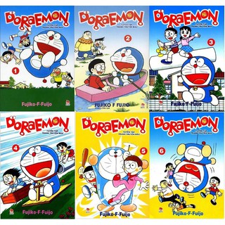 Truyện tranh: Doraemon tuyển tập truyện tranh màu (trọn bộ 6 tập) - NXB KIm Đồng