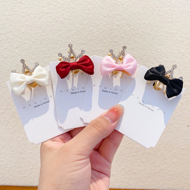 Kẹp Tóc Nơ Hai Mặt Thời Trang Mùa Hè Cao Cấp Cho Nữ