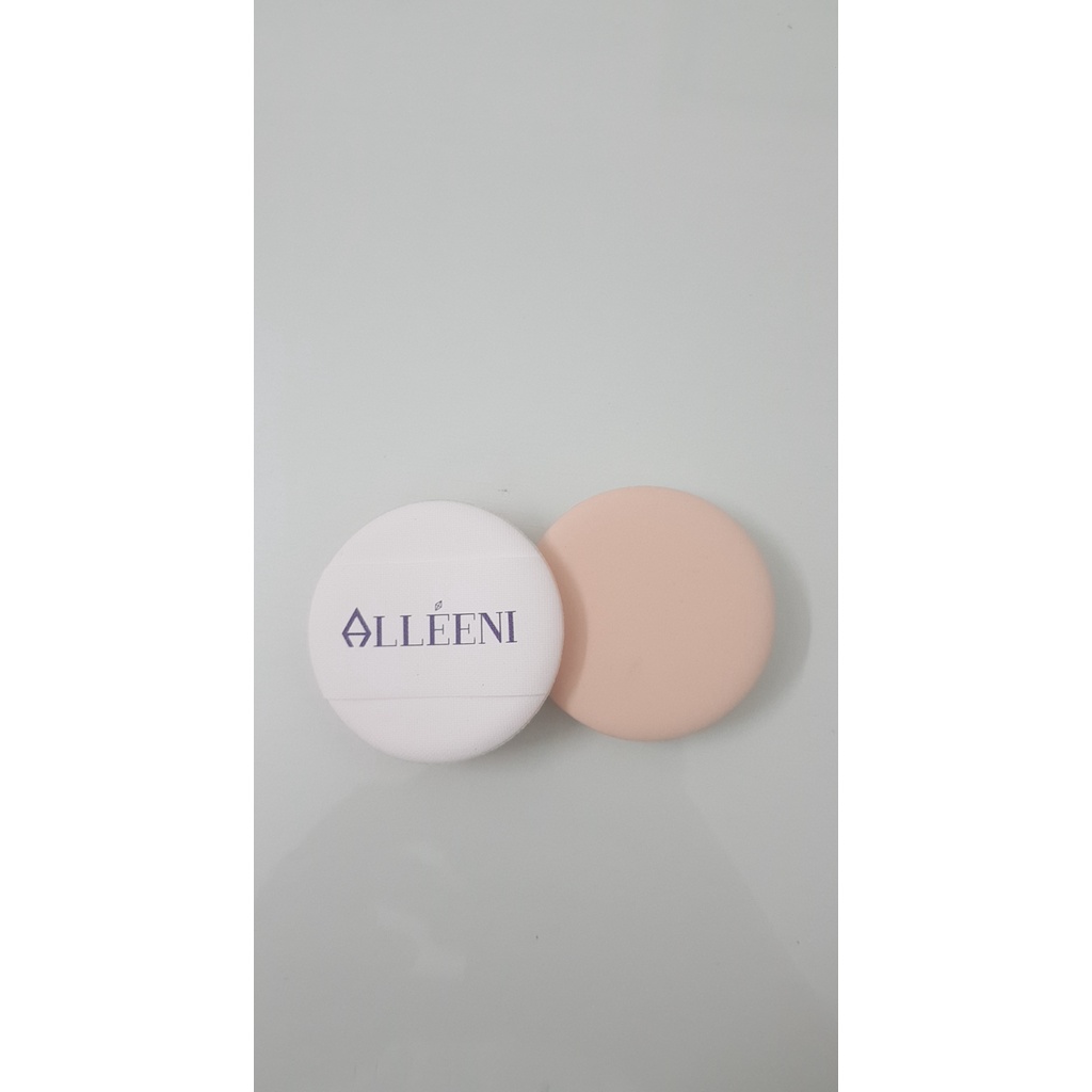 Mút trang điểm Aleeni sử dụng để tán kem, tán phấn và Gương mini siêu dễ thương