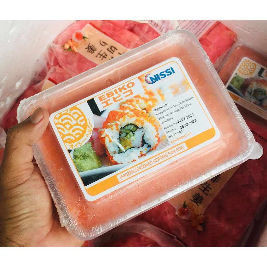 Trứng tôm Nhật - EBIKO MASAGO HỘP 500G