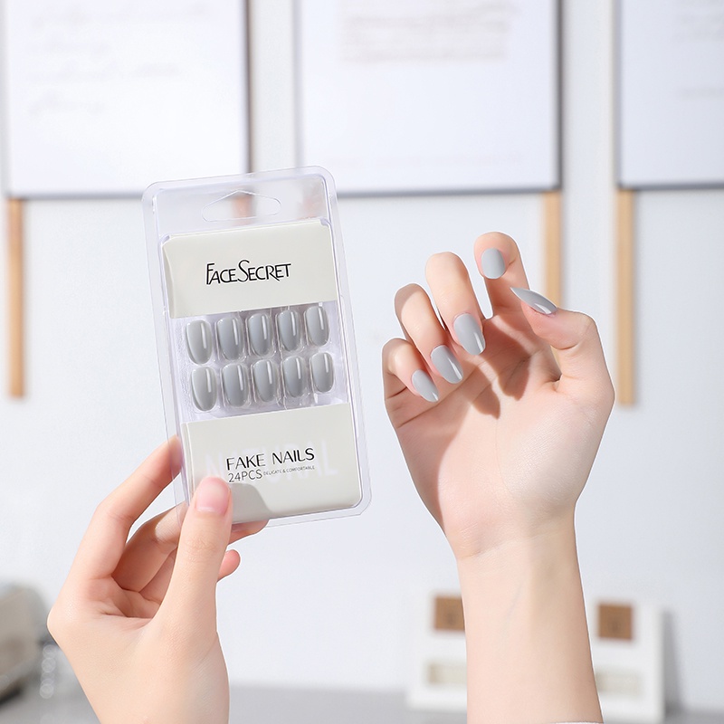 Bộ 24 Móng Tay Giả Thời Trang Cho Nữ 2023
