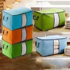 Túi Đựng Chăn Màn FreeShip Combo 3 Túi Đựng Đồ Cỡ Lớn Dáng Ngang | AKIEN