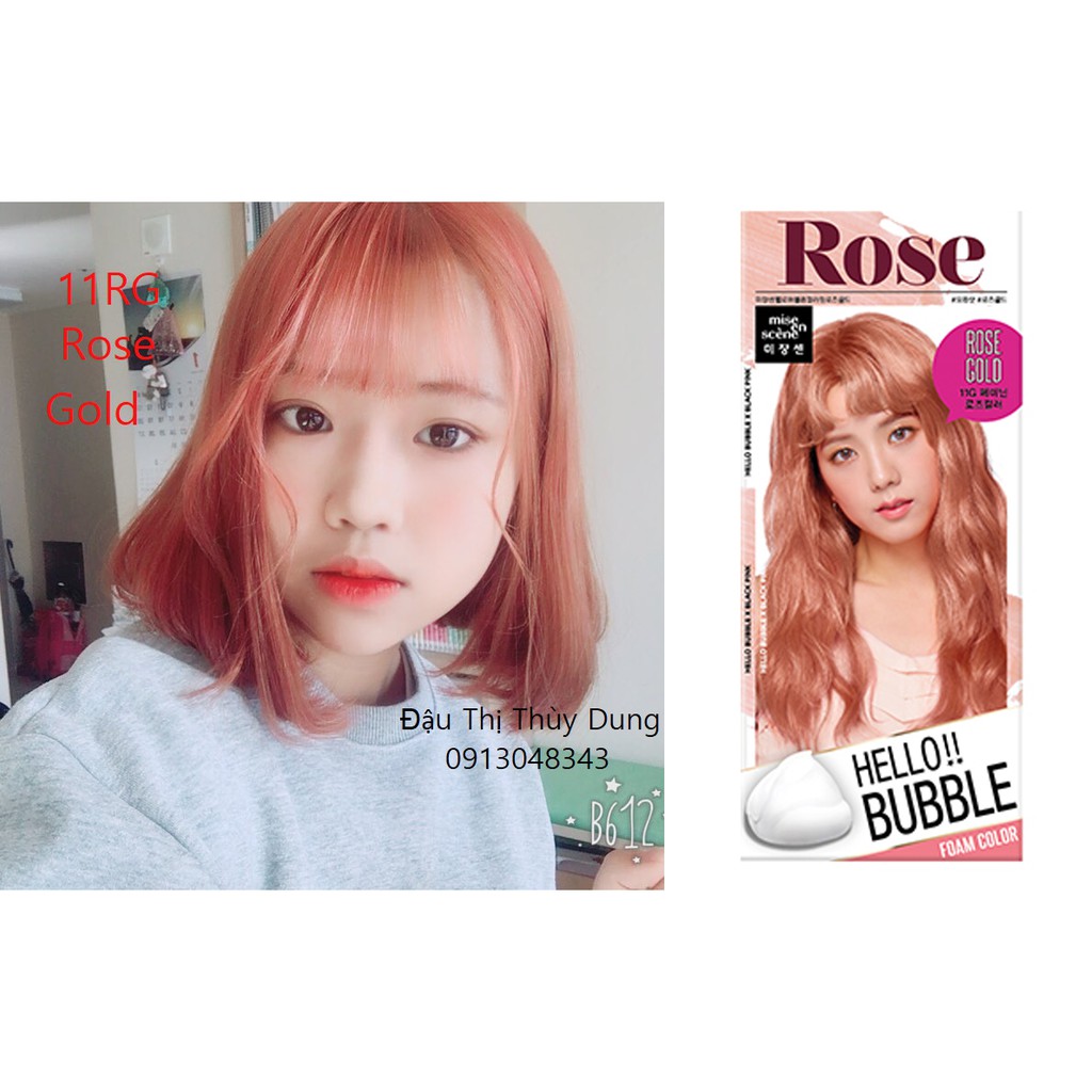 Bọt nhuộm tóc Mise En Scene Hello Bubble0 | BigBuy360 - bigbuy360.vn