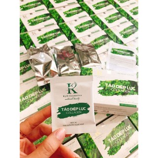 [Sỉ rẻ số lượng lớn ] Tảo diệp lục collagen chính hãng, Hết mụn, nám, tàn nhang,30goi