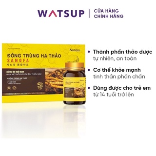 Đông Trùng Hạ Thảo Sanofa
