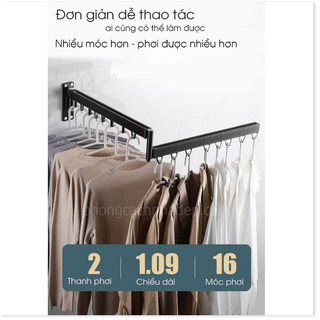Cây Treo Đồ Thu Mở Thông Minh Xoay 360 - Gia Dụng SG