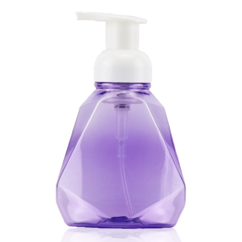 Chai vòi nhấn kim cương đựng dầu gội, sữa tắm (dung tích 300ml/600ml)