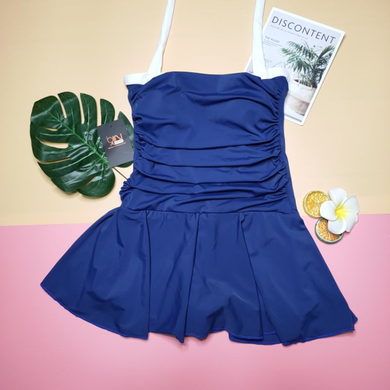 Bikini Nữ Một Mảnh Váy Liền Đi Biển Freesize Bin Sports BHV086 | BigBuy360 - bigbuy360.vn