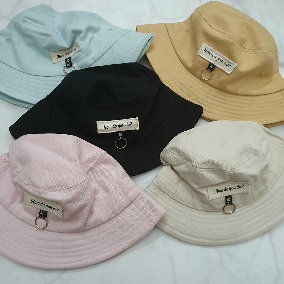 [FREESHIP TỪ 50K] MŨ BUCKET VẢI HOTTREND