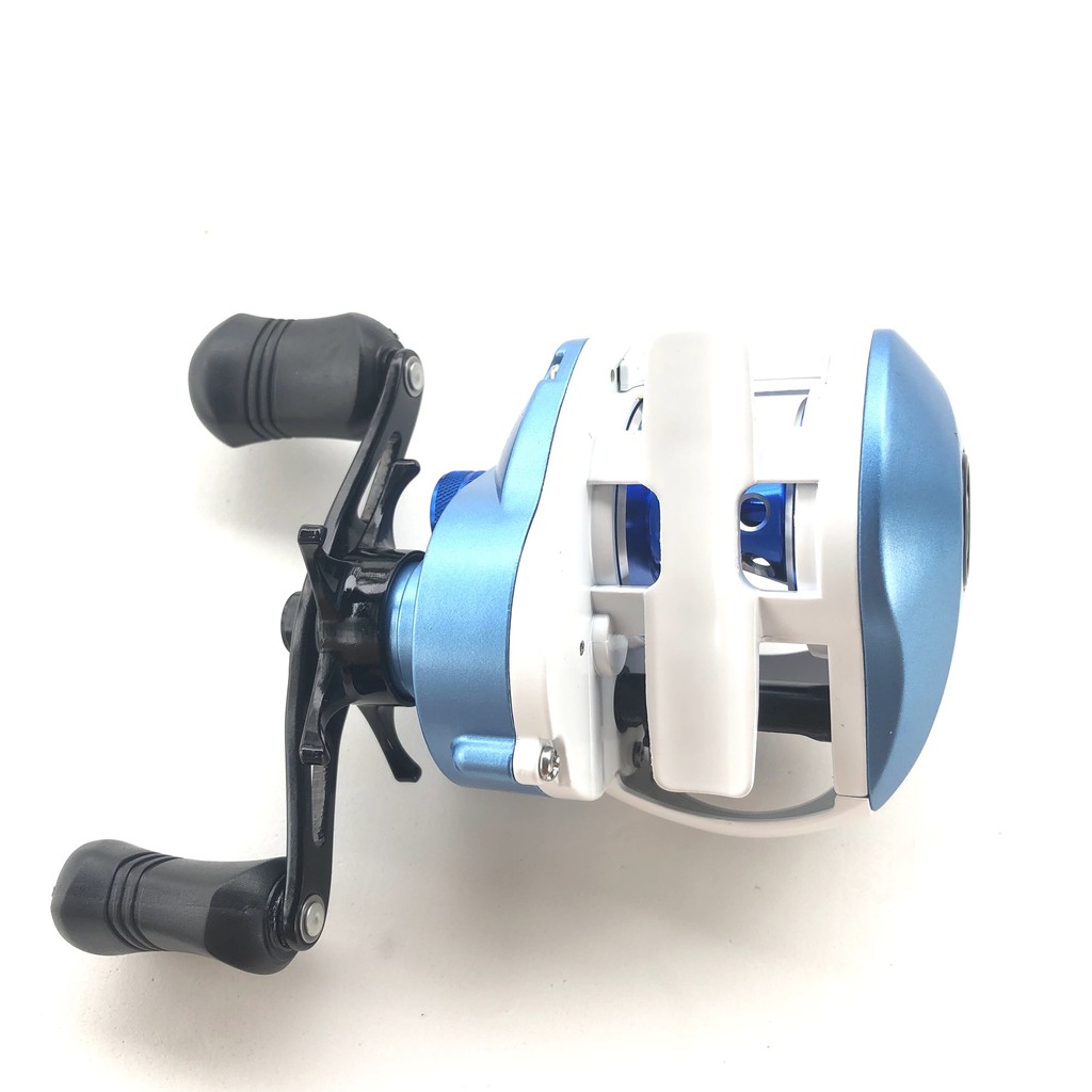 Máy câu ngang GW tay trái 3322 xanh , chính hãng Trắng Xanh hàng chuẩn y hìnhg