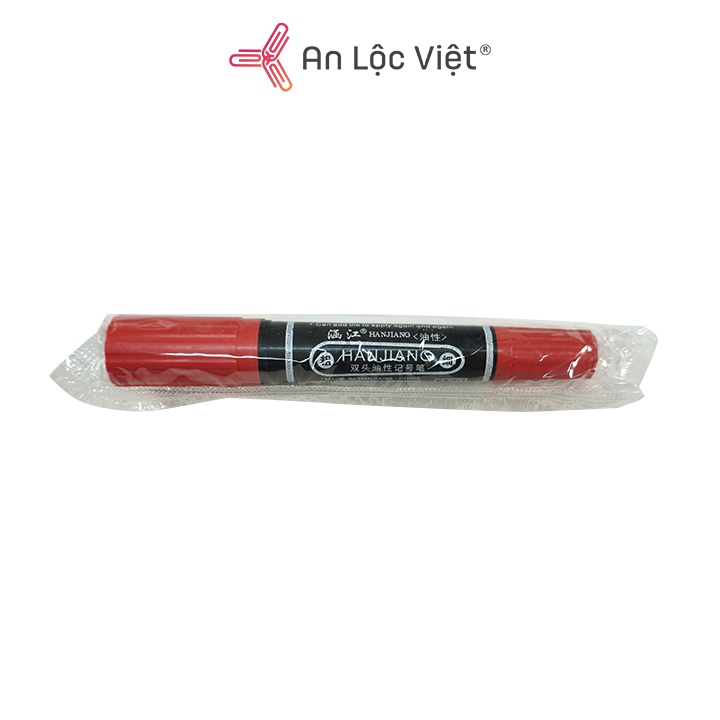 Set 5 Bút Lông Dầu 2 Đầu - Đa Dạng Màu Sắc HJ-150-BK