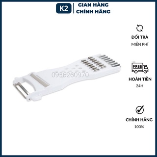 10 cái Nạo rau củ quả đa năng 5 trong 1, nạo trắng, nạo sợi