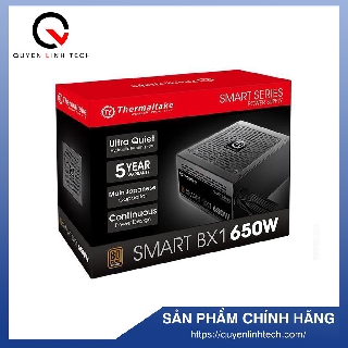 [Nhập mã QUYEPSU60 - giảm ngay 60K] Nguồn Thermaltek Smart 650W 80 Plus Bronze - Bảo hành chính hãng 5 năm