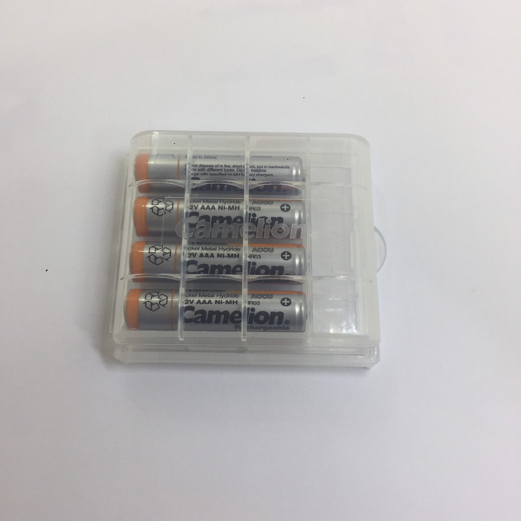 Pin sạc AAA 1100 mAh 1.2v Camelion hộp 4 viên NH-AAA1100MBC4