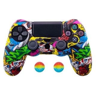 Vỏ bọc silicon bảo vệ tay cầm chơi game PS4/PS4 Pro chống trượt
