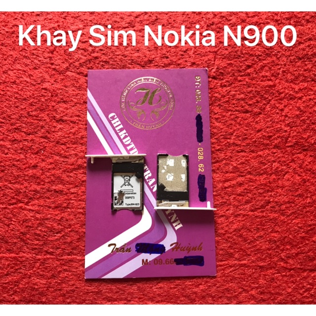 Khay sim nokia N900