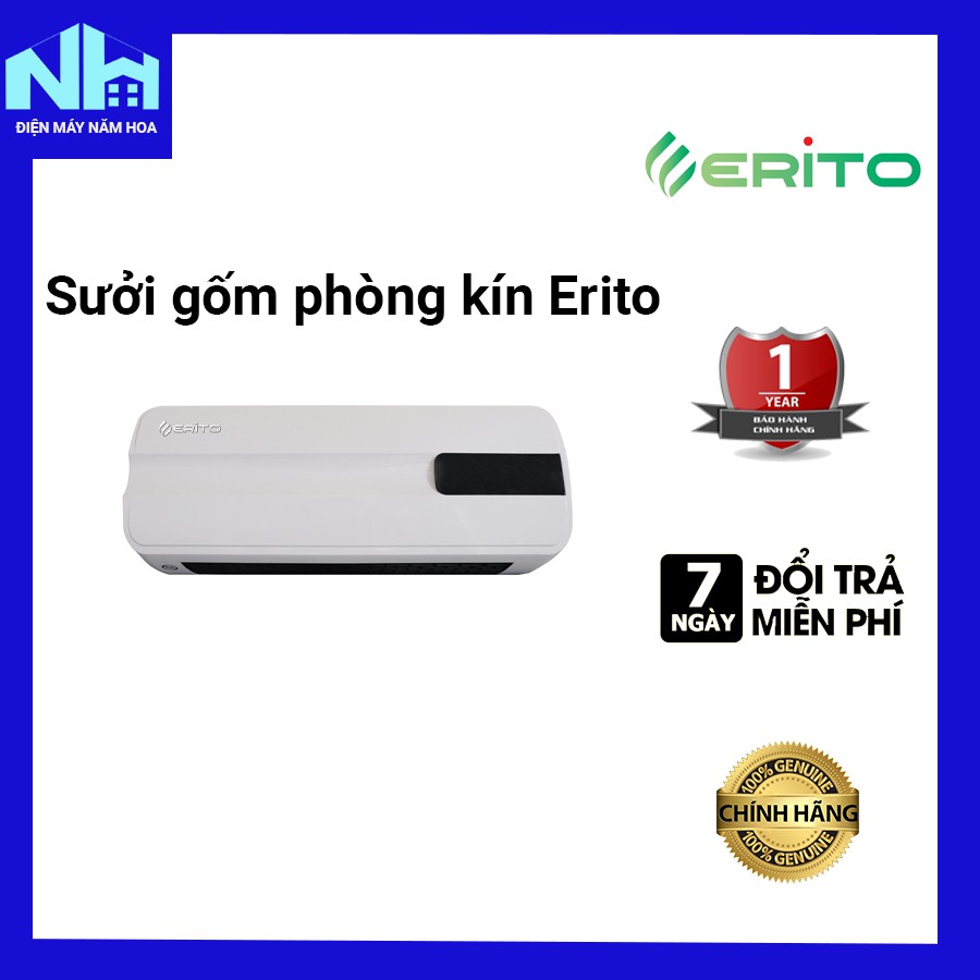 Máy sưởi gốm [1200W] Erito ceramic HCB12RM