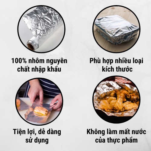 Giấy bạc nướng thực phẩm Ringo loại 3kg
