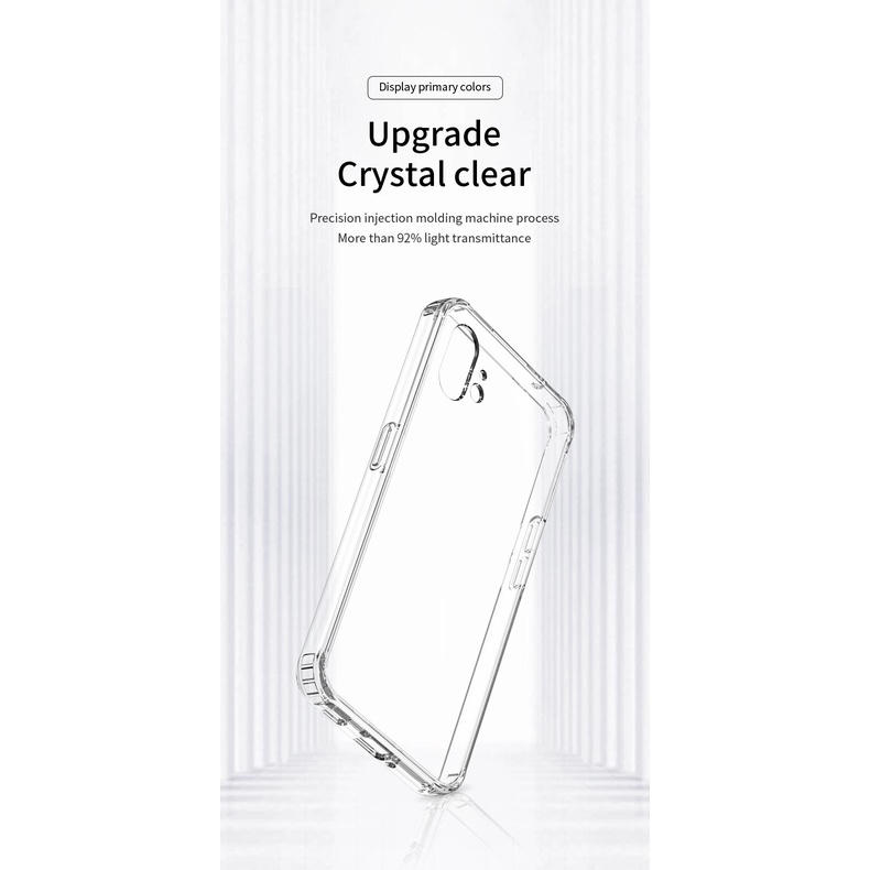 Ốp Điện Thoại Silicon Mềm Siêu Mỏng Màu Vàng Trong Suốt Cho One / Nothing Phone 1