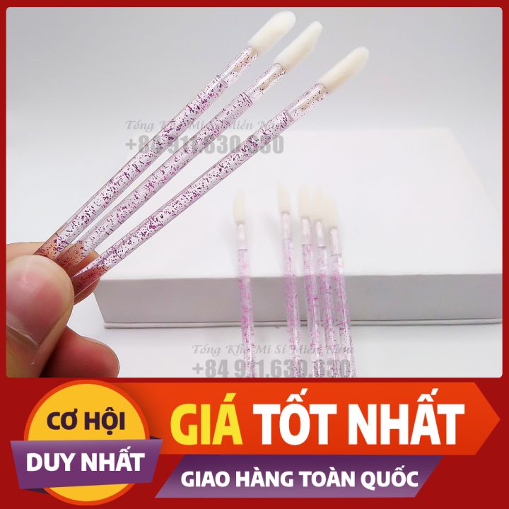 Cọ mềm kim tuyến túi 50 cây-10 cây_dụng cụ nối mi_ Tổng kho mi sỉ miền nam