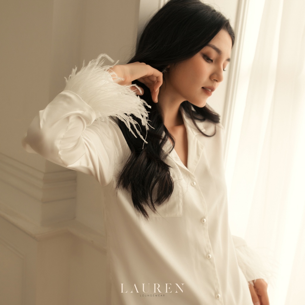 Bộ đồ Pyjama lông vũ Feather Set by Lauren loungewear