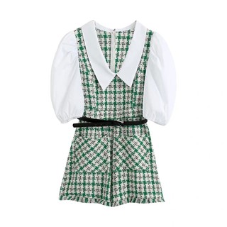 [ORDER] Jum sooc cổ sơ mi kèm belt