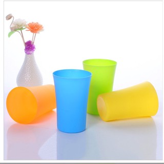 Ly cốc nhựa miệng tròn đánh răng uống nước cốc nhựa chịu nhiệt