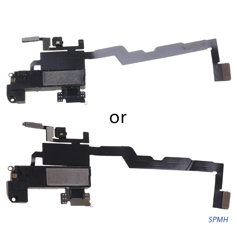 Tai Nghe Nhét Tai Có Dây Cáp Cảm Biến Âm Thanh Ánh Sáng Thay Thế Cho iPhone XS