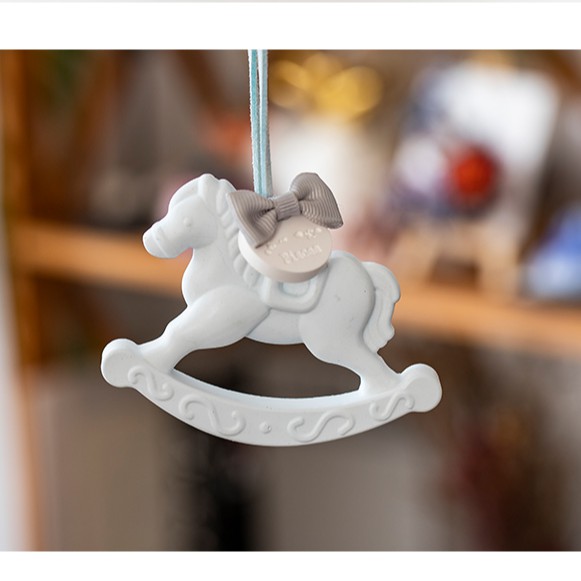 Khuôn Silicon Hình Ngựa Trojan Làm Nến Thơm/Xà Phòng/Bánh Handmade