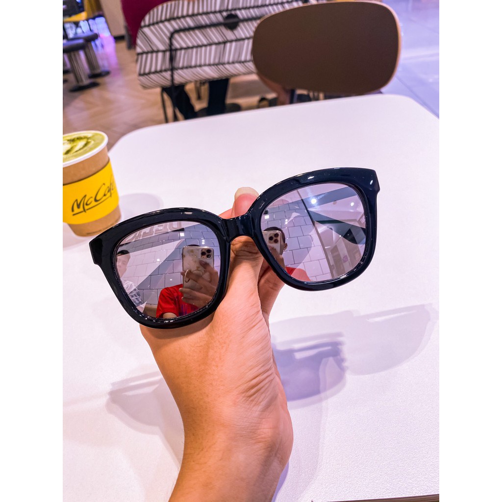 Mắt Kính Thời Trang Gọng Vàng Unisex Nam nữ Phong cách Hàn Quốc - Hazo