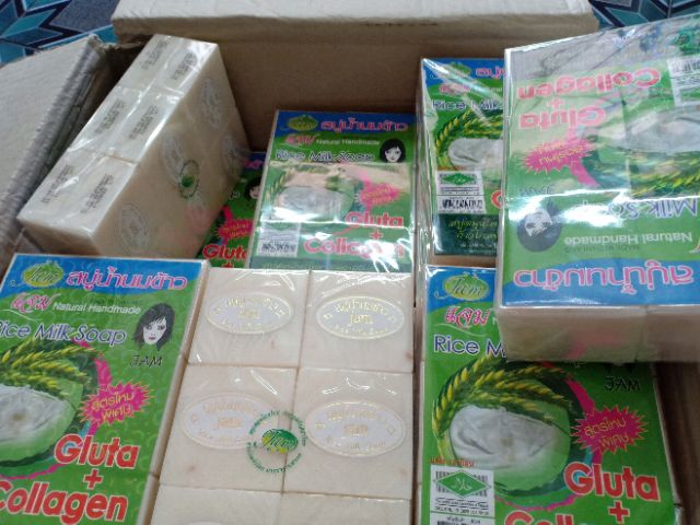 Xà phòng cám gạo Thái Lan Jam Rice Milk soap | BigBuy360 - bigbuy360.vn