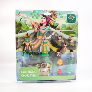 Chính hãng - Trọn bộ Con Rồng Cháu Tiên - Mô hình, Boardgame, Truyện tranh song ngữ